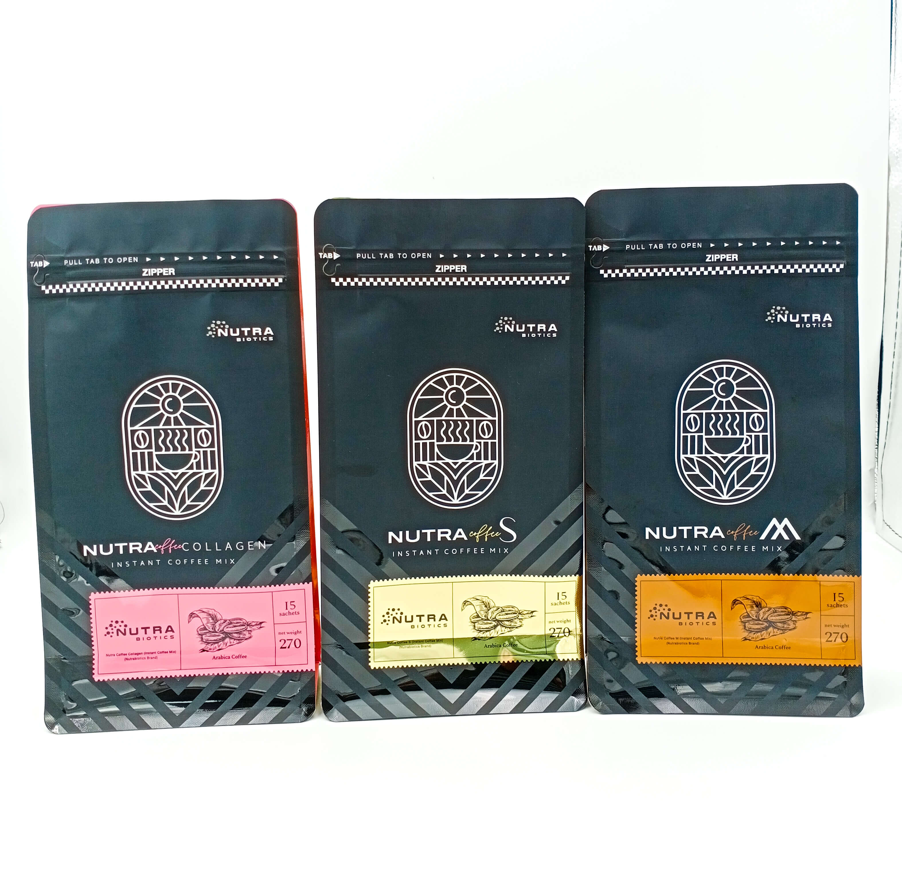 flat bottom coffee bag  